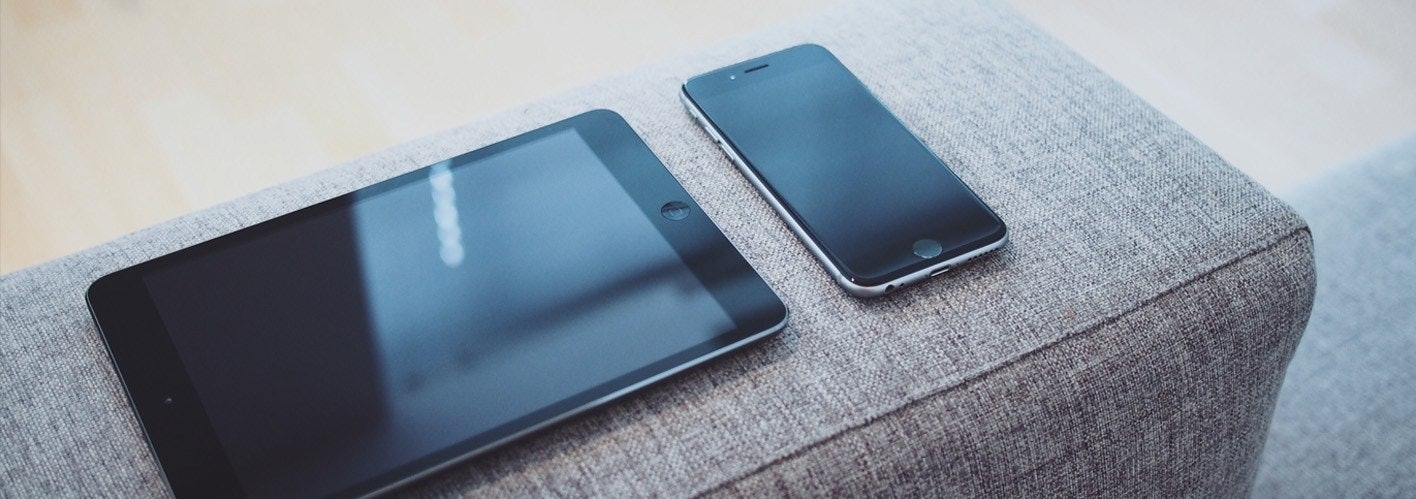 several mobile devices